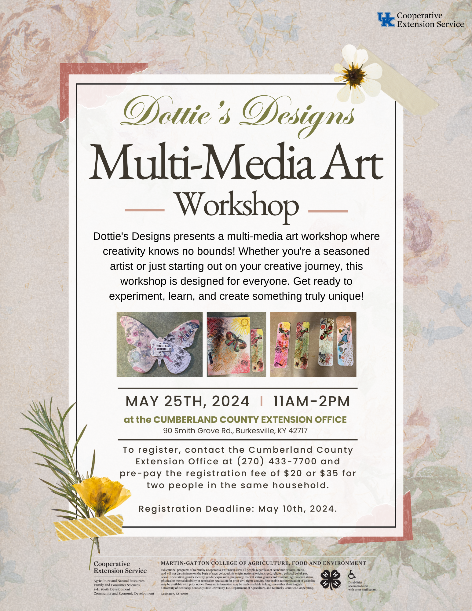 Dottie's Designs Multi-Media Workshop 
