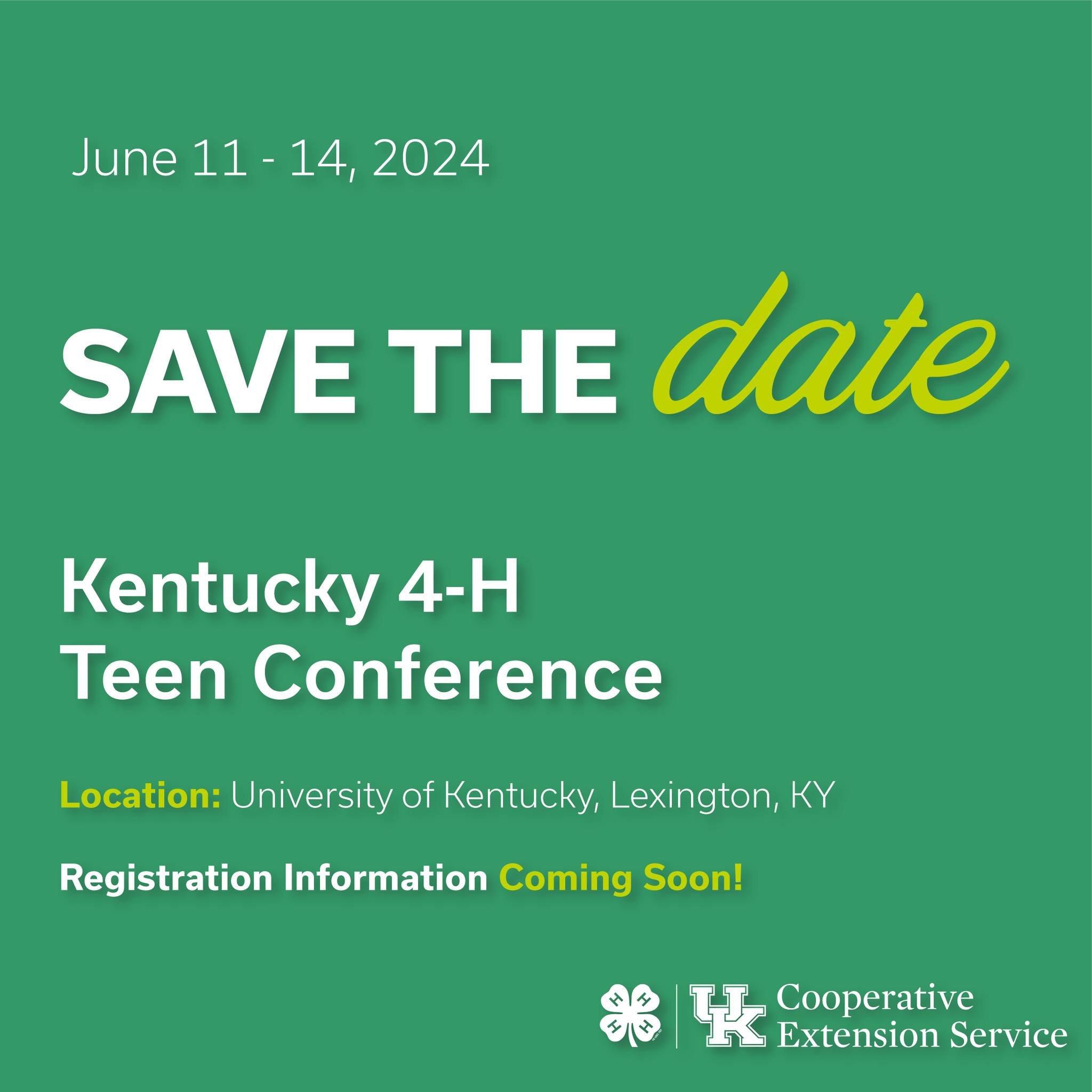 Teen Conference Save the Date 